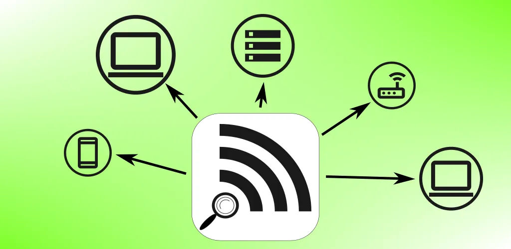 WiFi Scanner & Network Monitor Android app feature graphic